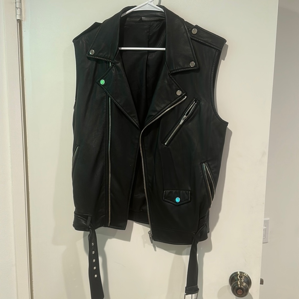 Zara Moto vest